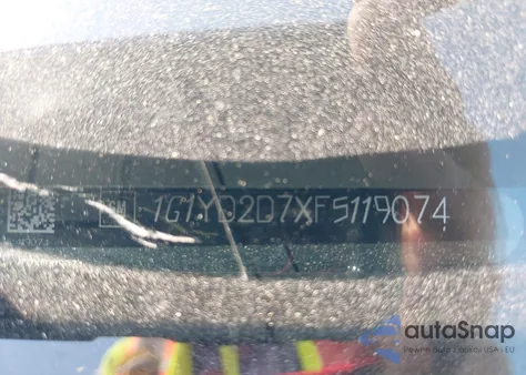 2015 Chevrolet Corvette Stingray 2Lt z USA, uszkodzony, nr VIN 1G1YD2D7XF5119074